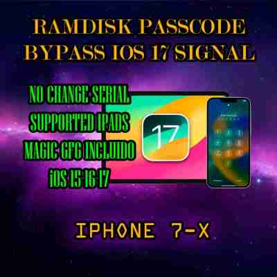 Ramdisk Passcode Bypass signal [iOS 15 / 17 Profile Picture