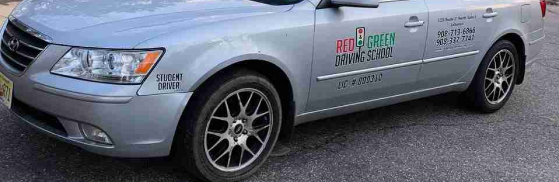 Red and Green Driving School Cover Image