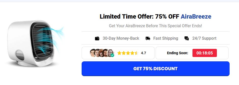 AiraBreeze Reviews (AU/NZ) - Portable Air Conditioner Worth Your Money?