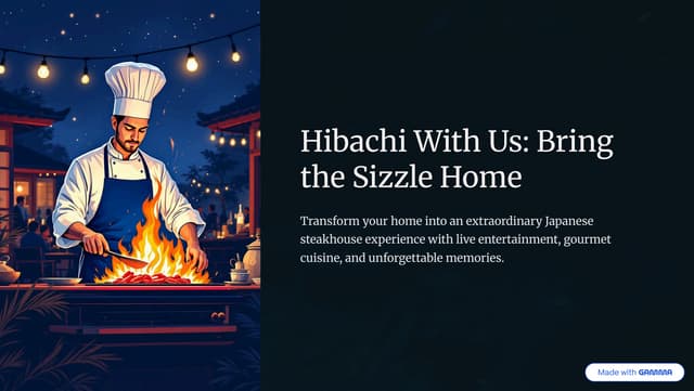Hibachi at Home – Hibachi With Us | 602-767-2964 | PDF